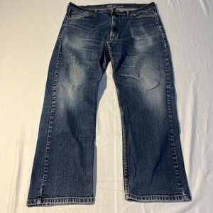 Levi's Signature by Levi Strauss Men's Size 40x30 Relaxed Jeans - Blue